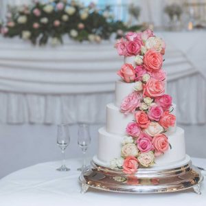 silver cake stand 