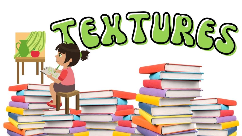 Art books for kids textures the elements of art