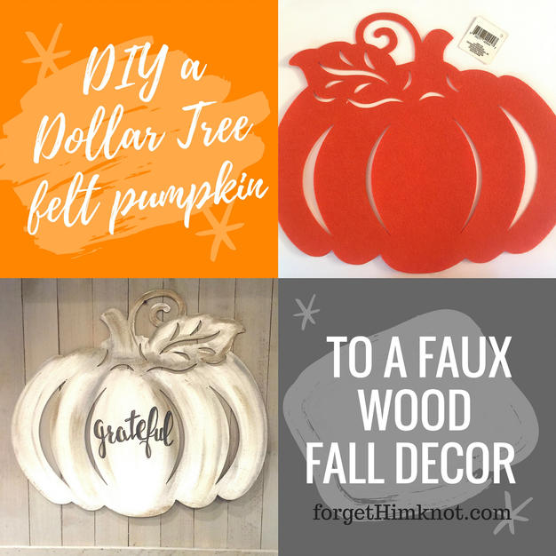 Read more about the article Dollar Tree pumpkin makeovers!