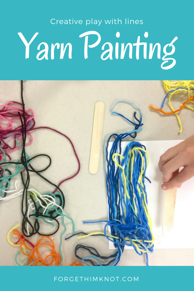 Yarn painting