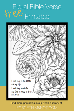 flower coloring page