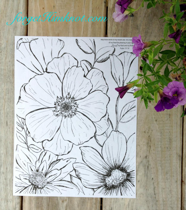 Read more about the article Sunflower Flower Coloring page.