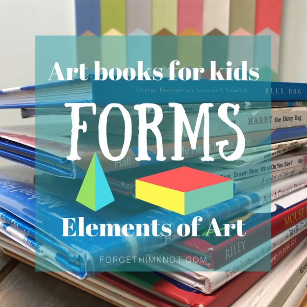 Art books for kids elements of art forms