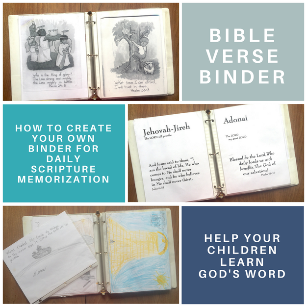 Read more about the article Bible Verse Memorization Binder For Kids