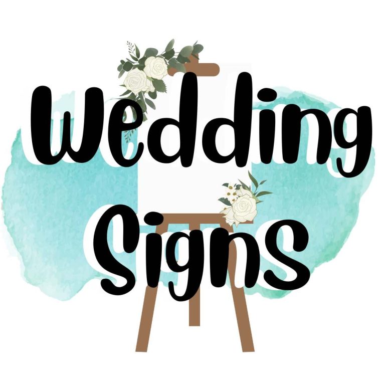 wedding sign ideas