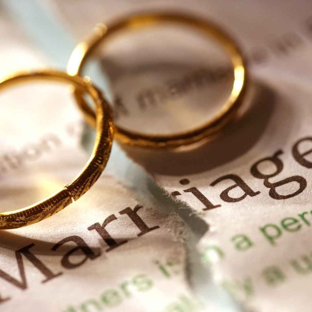 two rings in marriage