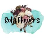 diy sola flower wedding bouquets