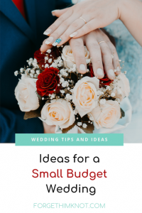 Read more about the article Ideas for a small budget wedding part 2