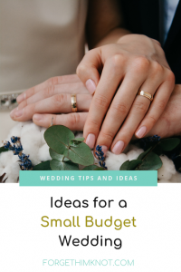 Read more about the article Ideas for a Small Budget Wedding