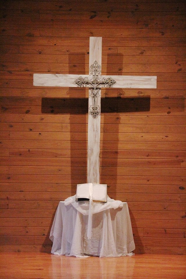 wedding ceremony cross
