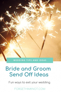Read more about the article Bride and Groom Send Off Wedding Ideas