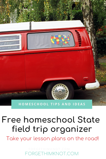 homeschool state field trip organizer