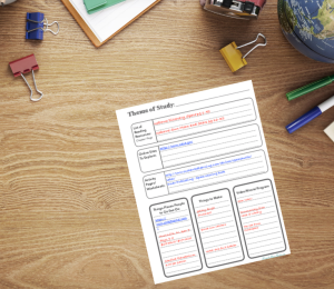 Read more about the article How to organize your Christian Homeschool  Lesson Plans- Free Printable