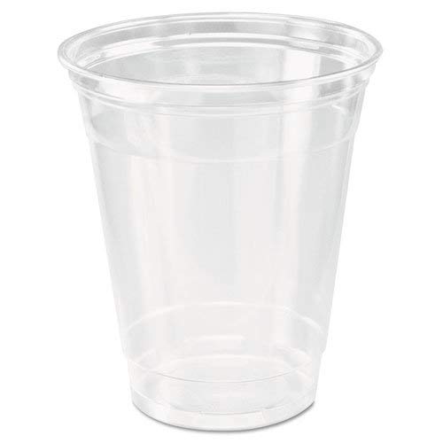 Clear disposable cups for wedding reception