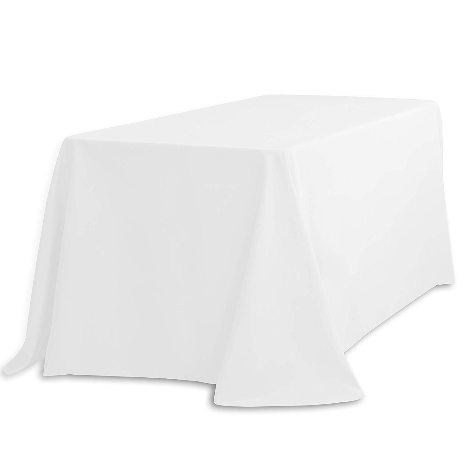 White tablecloth for wedding receptions
