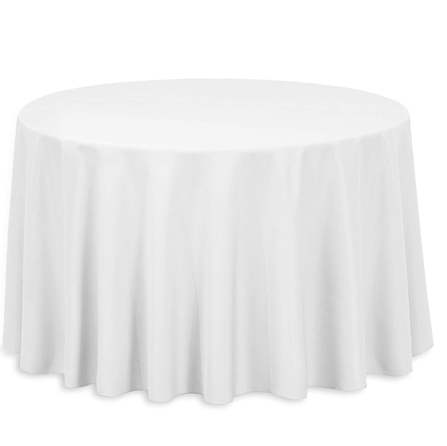 round white tablecloth for wedding reception 