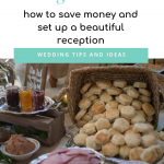 Wedding reception serving table ideas to save money with your wedding reception-forgethimknot.com