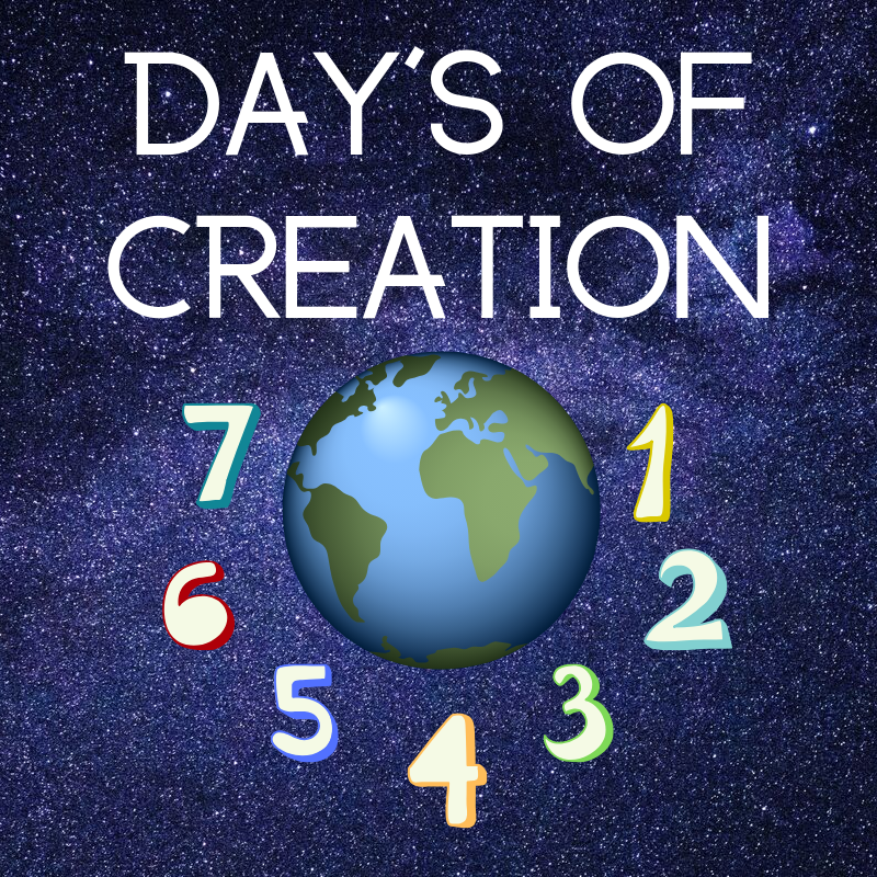 free Days of Creation worksheet