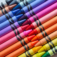 colorful crayons art supply gift guide