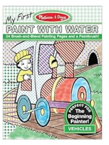 Paint with Water Vehicles
