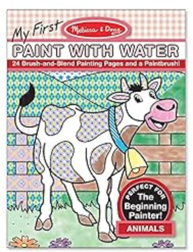Paint With Water Book Animals