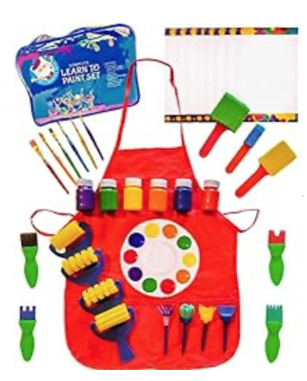 art supply paint set for kids