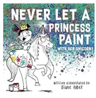 Never Let a Princess Paint With her Unicorn