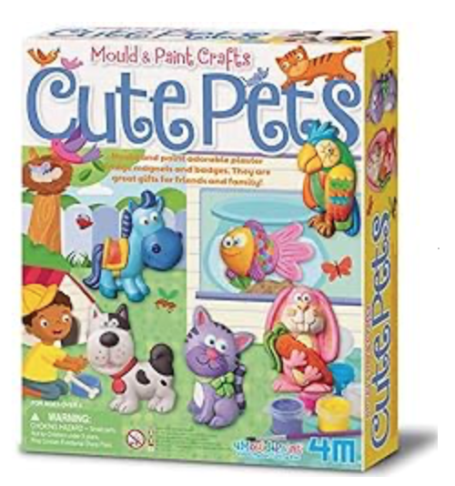 Cute Pets Mould and Paint Crafts
