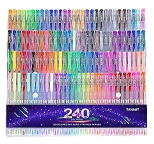 240 gel pens