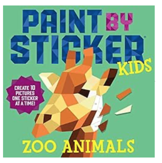 Paint by sticker for kids