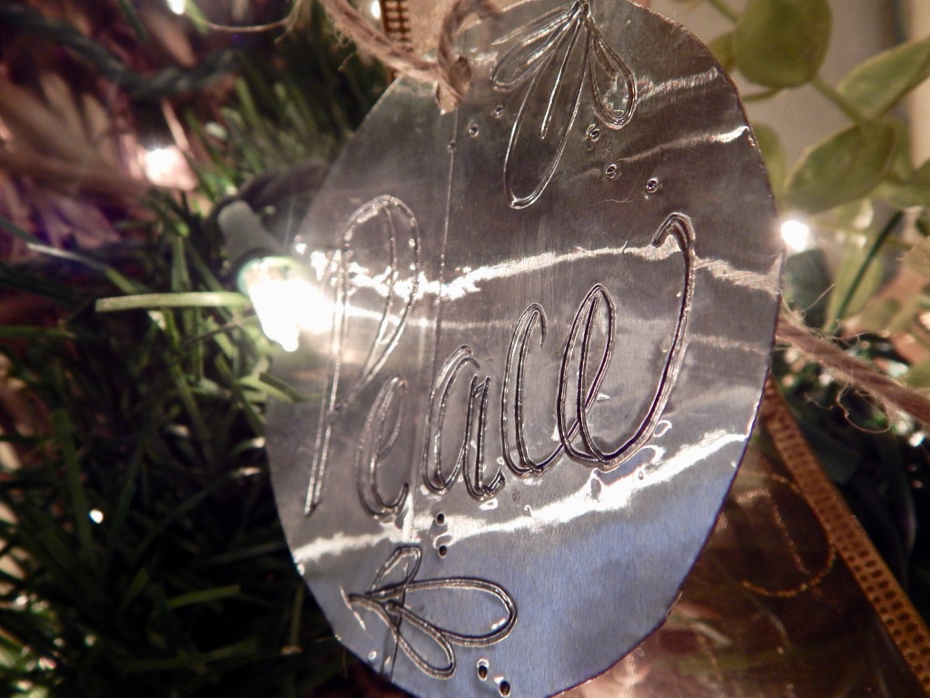 Aluminum Tape Christmas Art Ornament