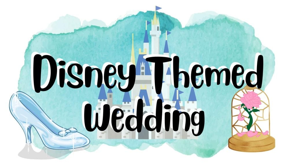 Disney themed diy wedding ceremony
