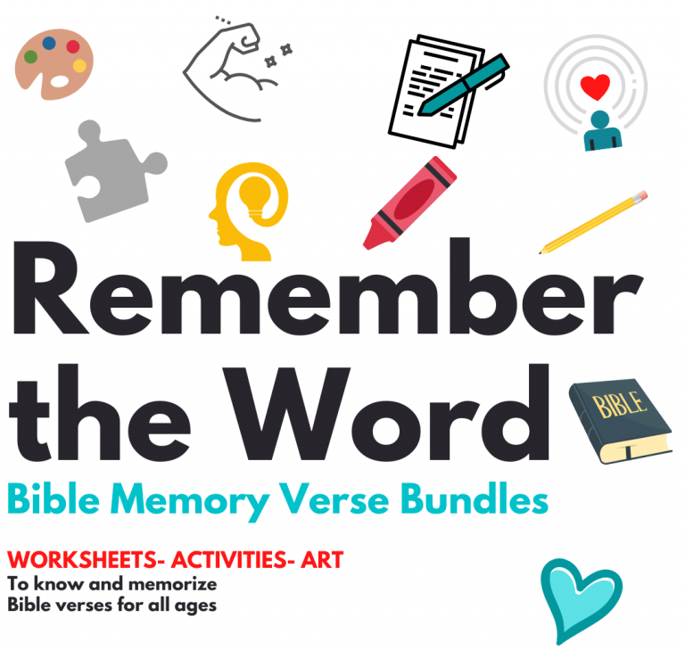 Remember the Word Bible Memory Verse Bundles