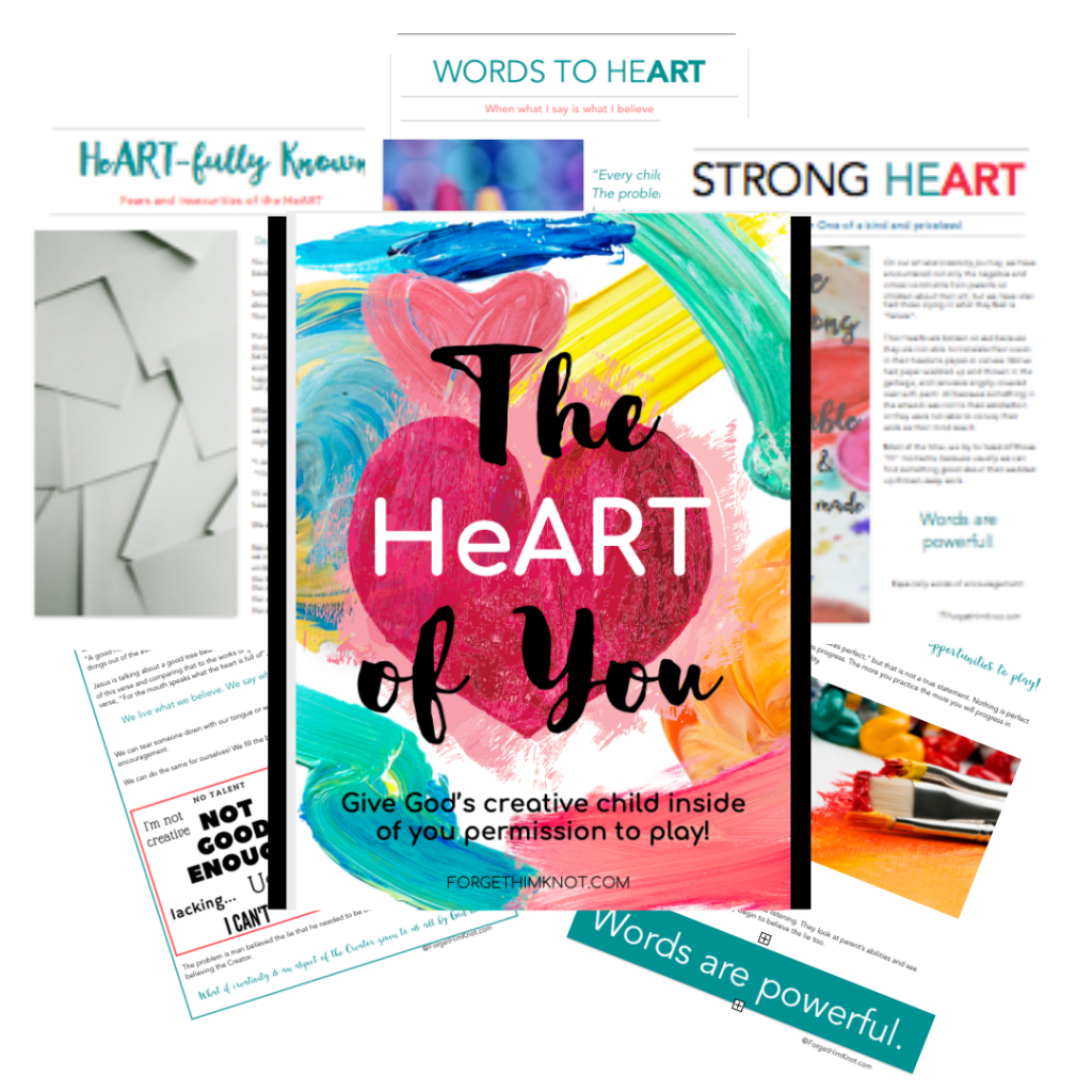 The HeART of You/ forgethimnot.com mini course