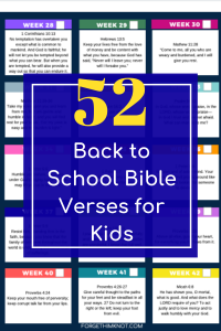 Read more about the article 52 Back To School Bible Verses Free Printable