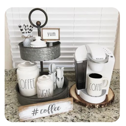 Coffee Station ideas for a Scripture Station