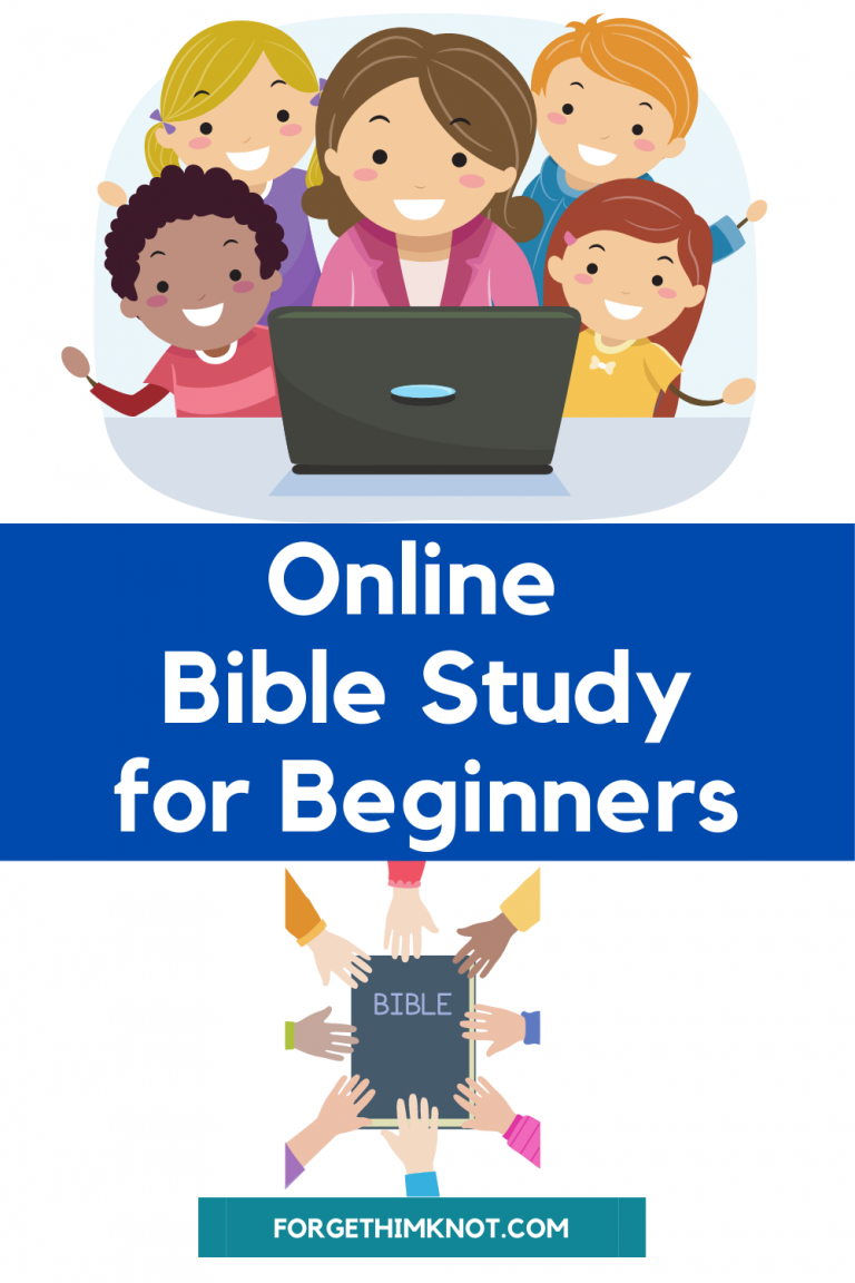 Online Bible studies for beginners/forgethimknot.com