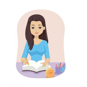 clipart of women studying the bible