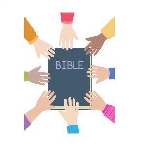 hands on a Bible online Bible study for beginners