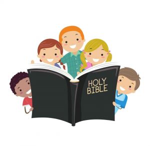 Kids with Bible online Bible study for beginners