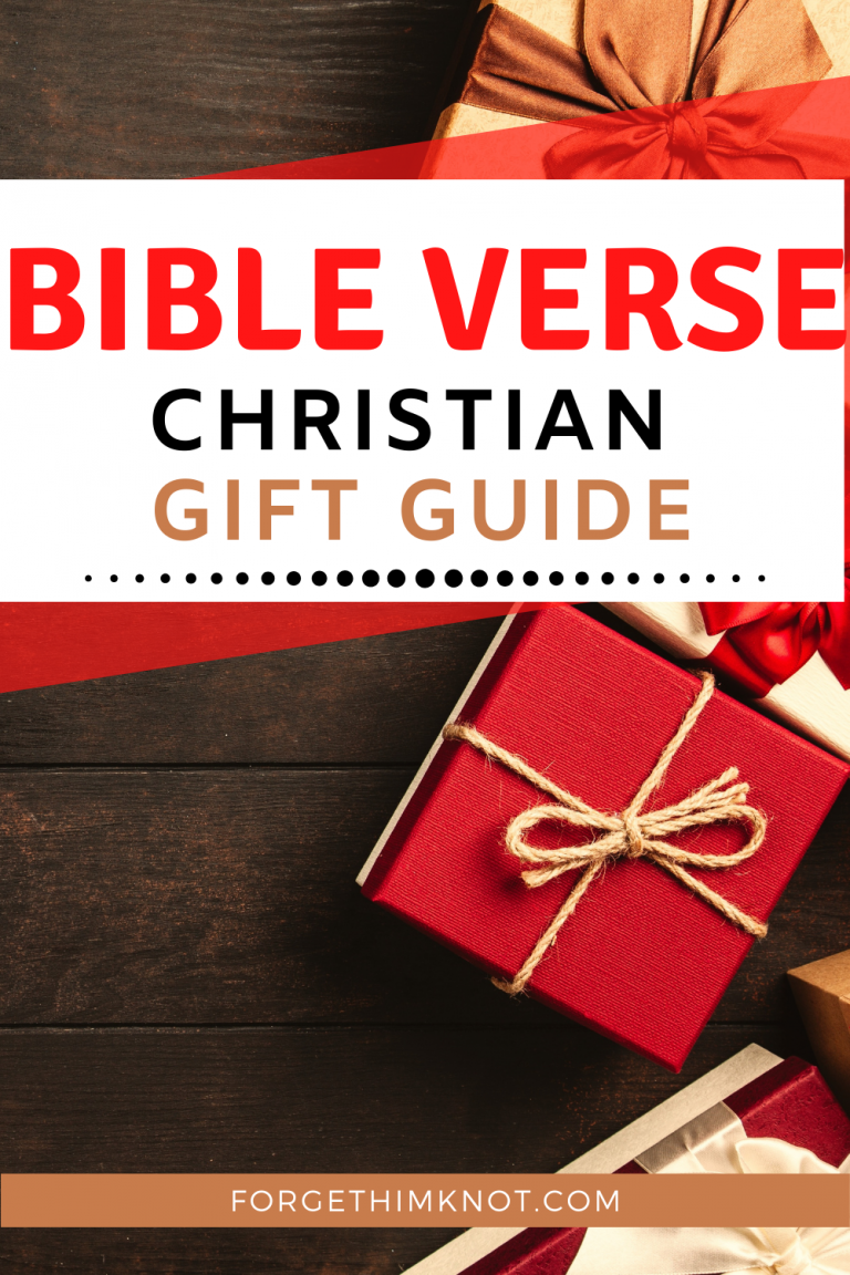 Bible Verse Gift guide presents