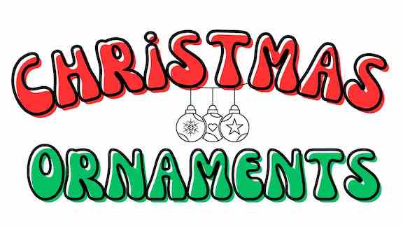 Christmas Ornaments Bible verse crafts