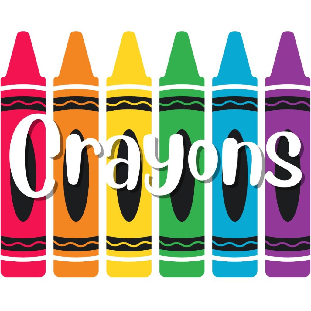 Crayon Christian art lessons for kids
