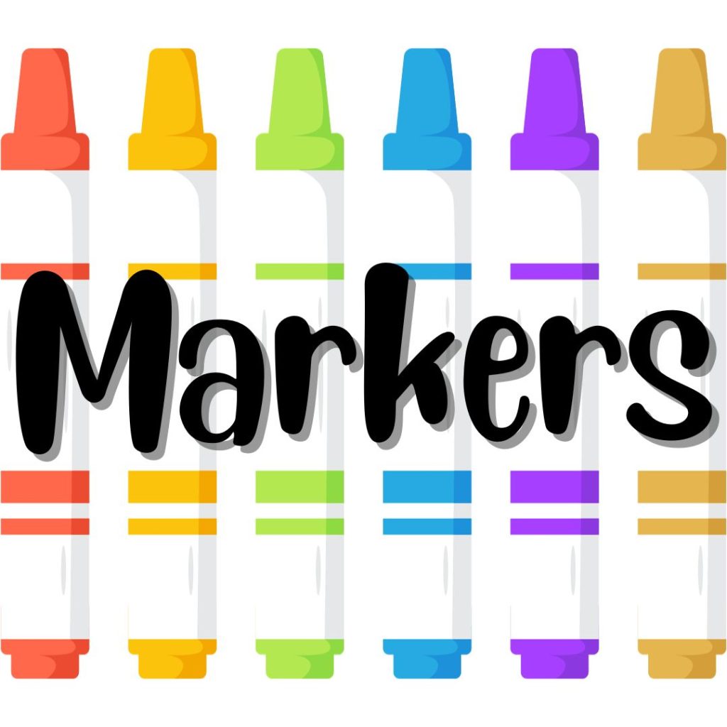 Christian art for kids using markers