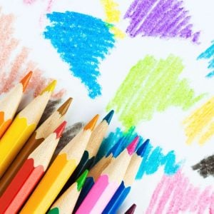 Watercolor pencils for art lessons 