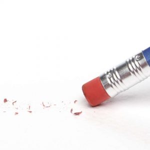 pencil eraser for art lesson