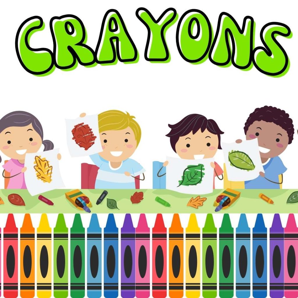 Crayon Art lessons for kids