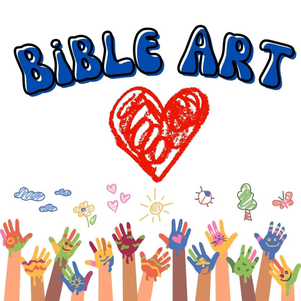 Teaching art using the Bible art for kids