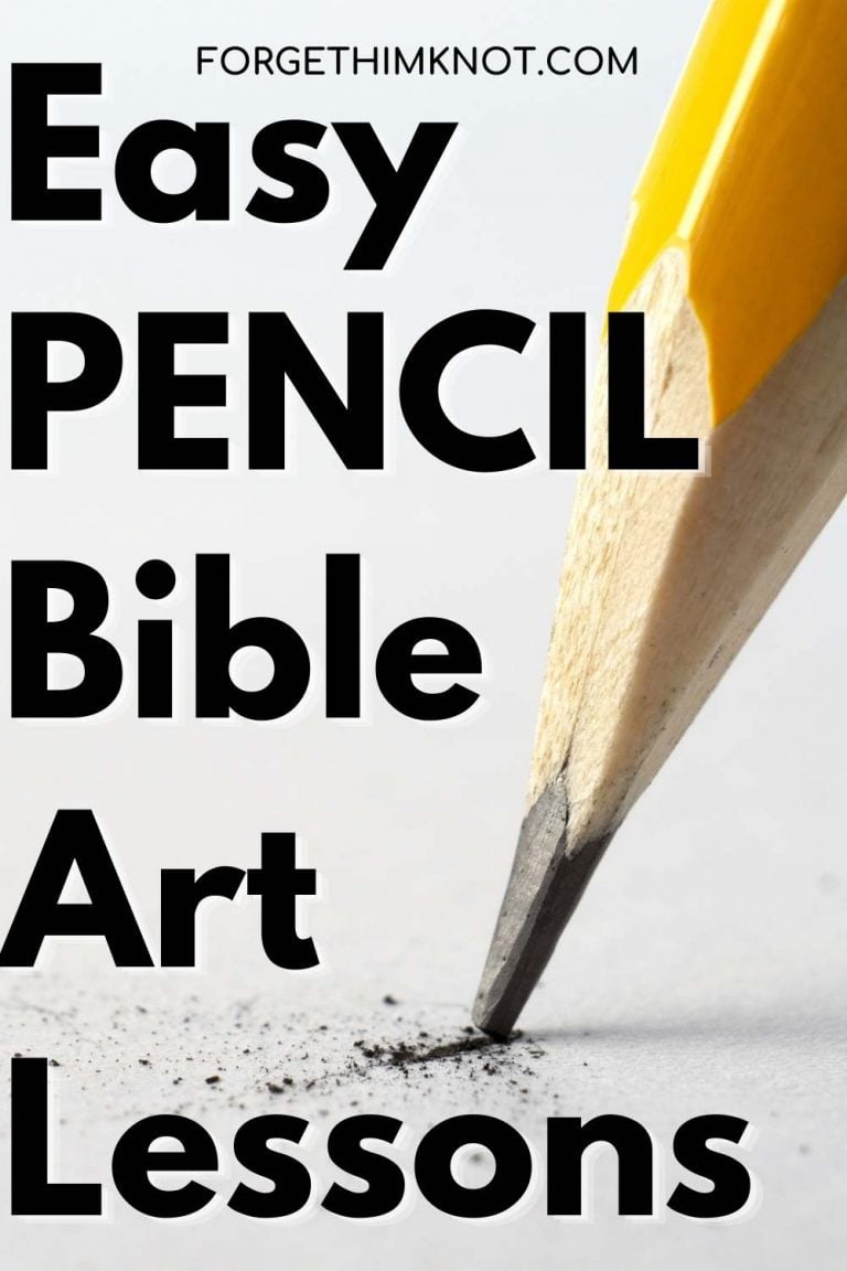 Pencil Bible Art lessons