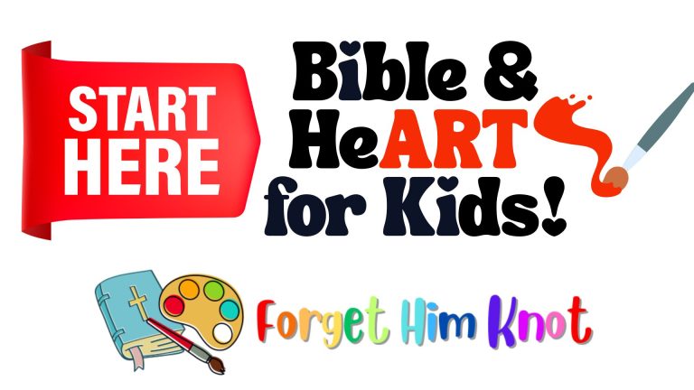 Bible and Art Lessons for Kids playlist on Youtube